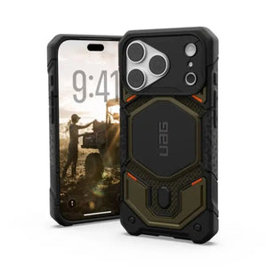 UAG iPhone 18 Pro / iPhone 17 Pro Case 6.3" Monarch Pro Kevlar Magnetic Case Covered Capture Button Tech House Singapore