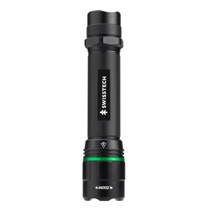 Swiss+Tech 18650, 1000 Lumens RECHARGEABLE ALUMINUM FLASHLIGHT ST031621 Tech House Singapore