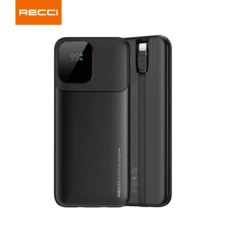 Recci 10000mAh Power Bank 22.5W (RPB-P67) Tech House Singapore
