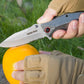 Swiss+Tech Aluminum Serrated Folding Knife ST014005 Tech House Singapore