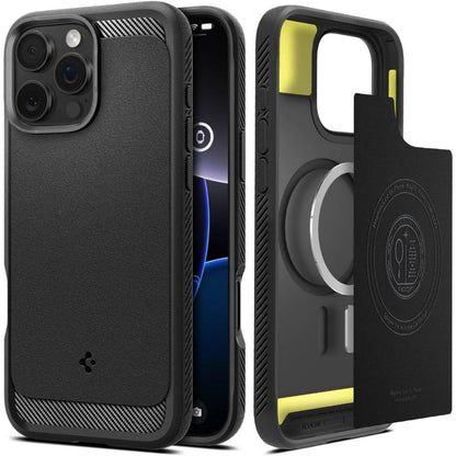 Spigen iPhone 16 Pro Max Case Rugged Armor MagFit