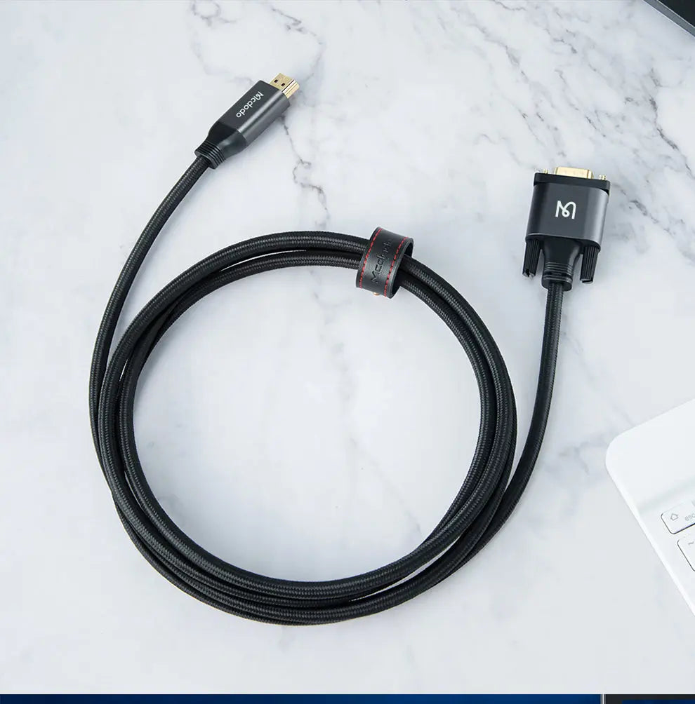 MCDODO HDMI to VGA 2M CA-7770 Tech House Singapore