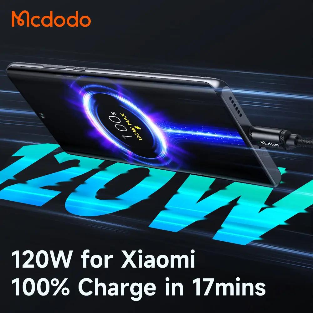 Mcdodo USB-A to USB-C Cable 120W Fast Charging (1.5M) CA-4730 Tech House Singapore