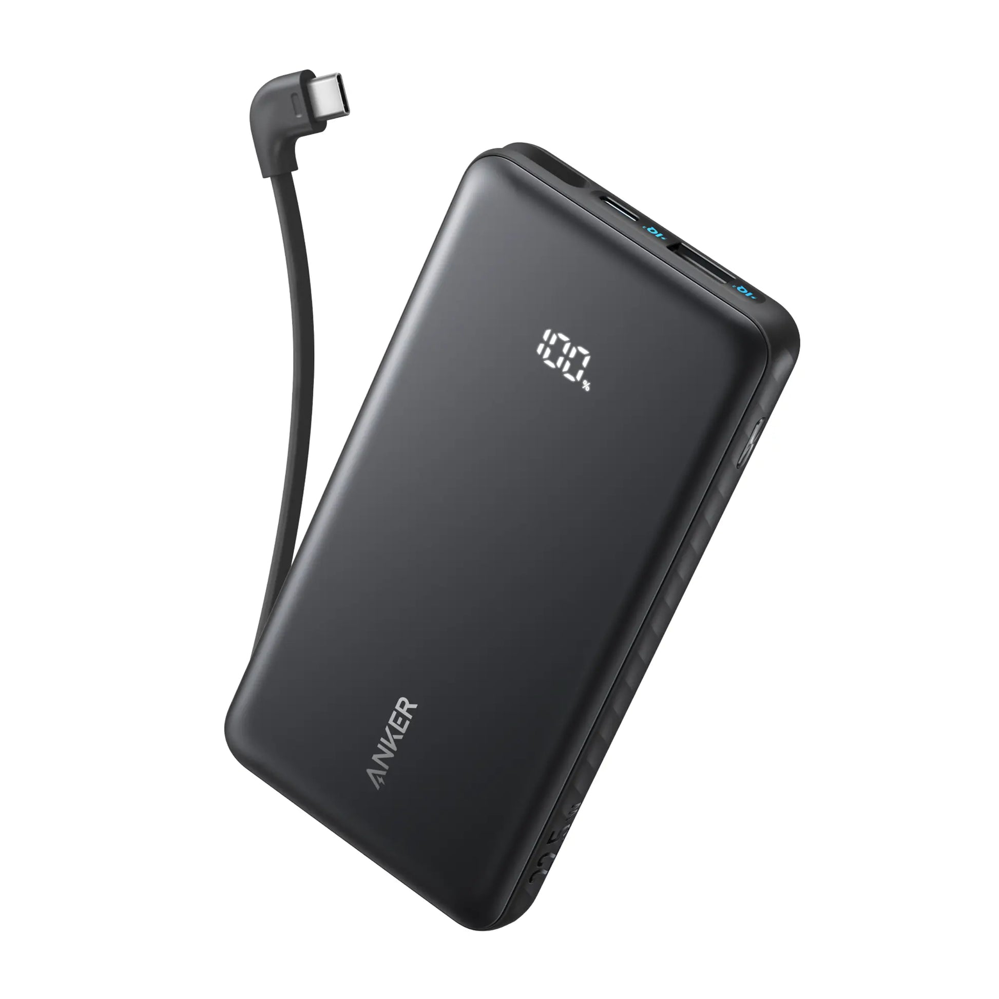 Anker Zolo Powerbank 10000mAh 22.5W Fast Charging Power Bank with Built-in USB-C Cable A110D Tech House Singapore