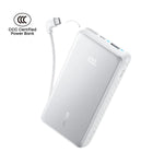 Anker Zolo Powerbank 20000mAh 22.5W Fast Charging Power Bank with Built-in USB-C Cable A110E Tech House Singapore