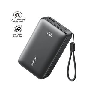 Anker Zolo Power Bank 10000mAh 30W Fast Charging Compact Portable Charger A110J Tech House Singapore