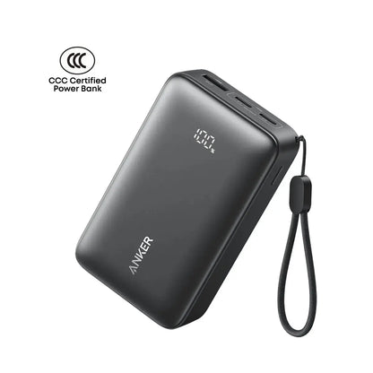 3C Power Bank Anker Zolo Powerbank CCC 10000mAh 30W Fast Charging Compact Portable Charger Flight Approved A110J --- Singapore