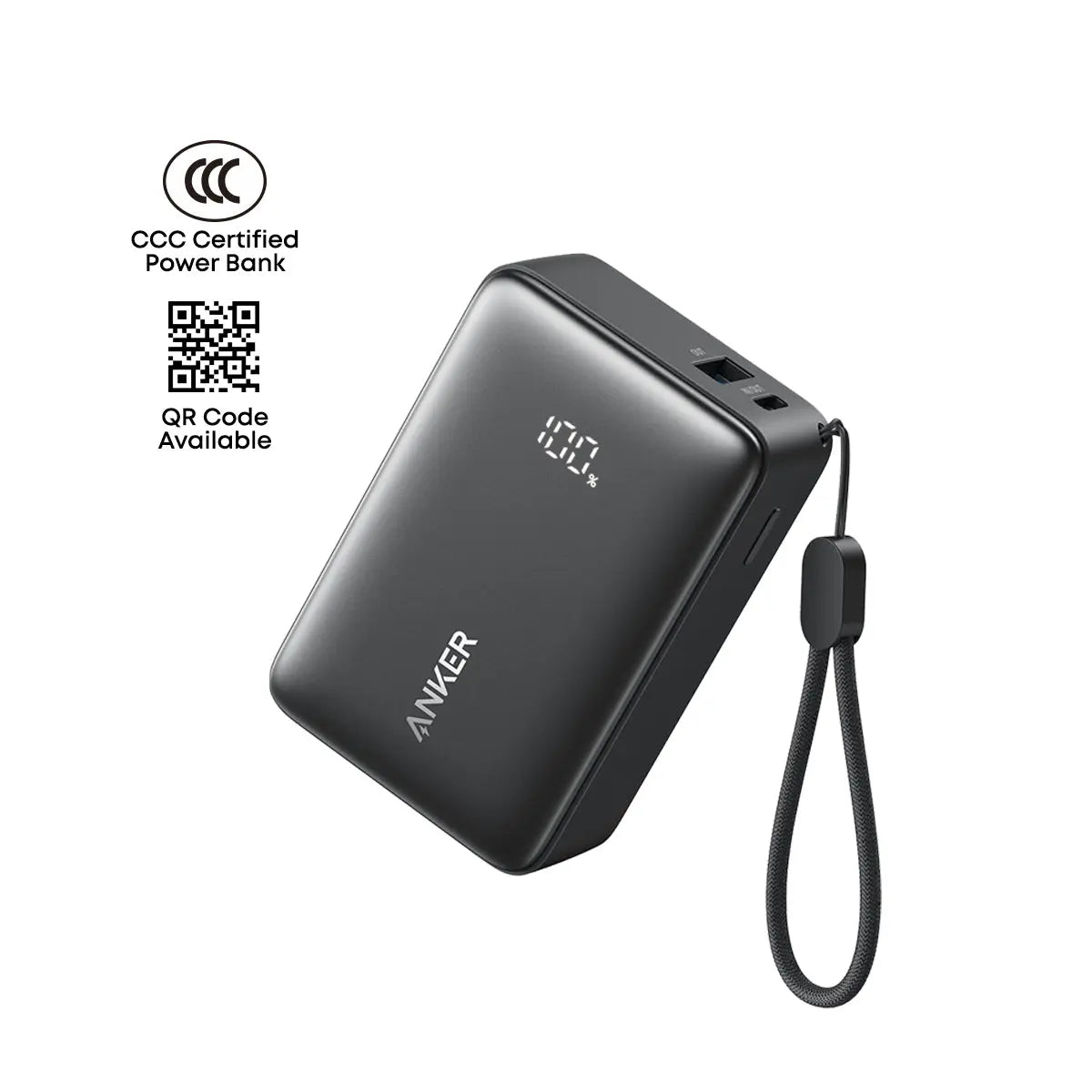 Anker Zolo Power Bank 5000mAh 15W Fast Charging Compact Portable Charger A110K Tech House Singapore