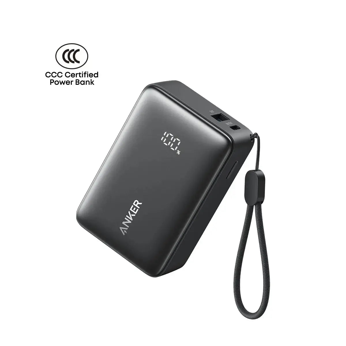 3C Power Bank Anker Zolo Powerbank CCC 5000mAh 15W Fast Charging Compact Portable Charger Flight Approved A110K --- Singapore