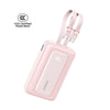 Anker Zolo Power Bank 10000mAh 35W with Built-in Dual USB-C Cable A110L - Pink