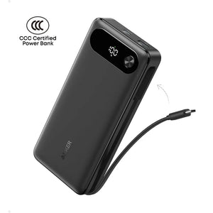 Anker Power Bank 20000mAh 87W Portable Charger with Built-in USB-C Cable A1383 Anker Singapore