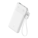 Anker Power Bank Powercore 10000mAh 22.5W Portable Charger with USB C Lanyard Cable A1388 - Tech House - Singapore