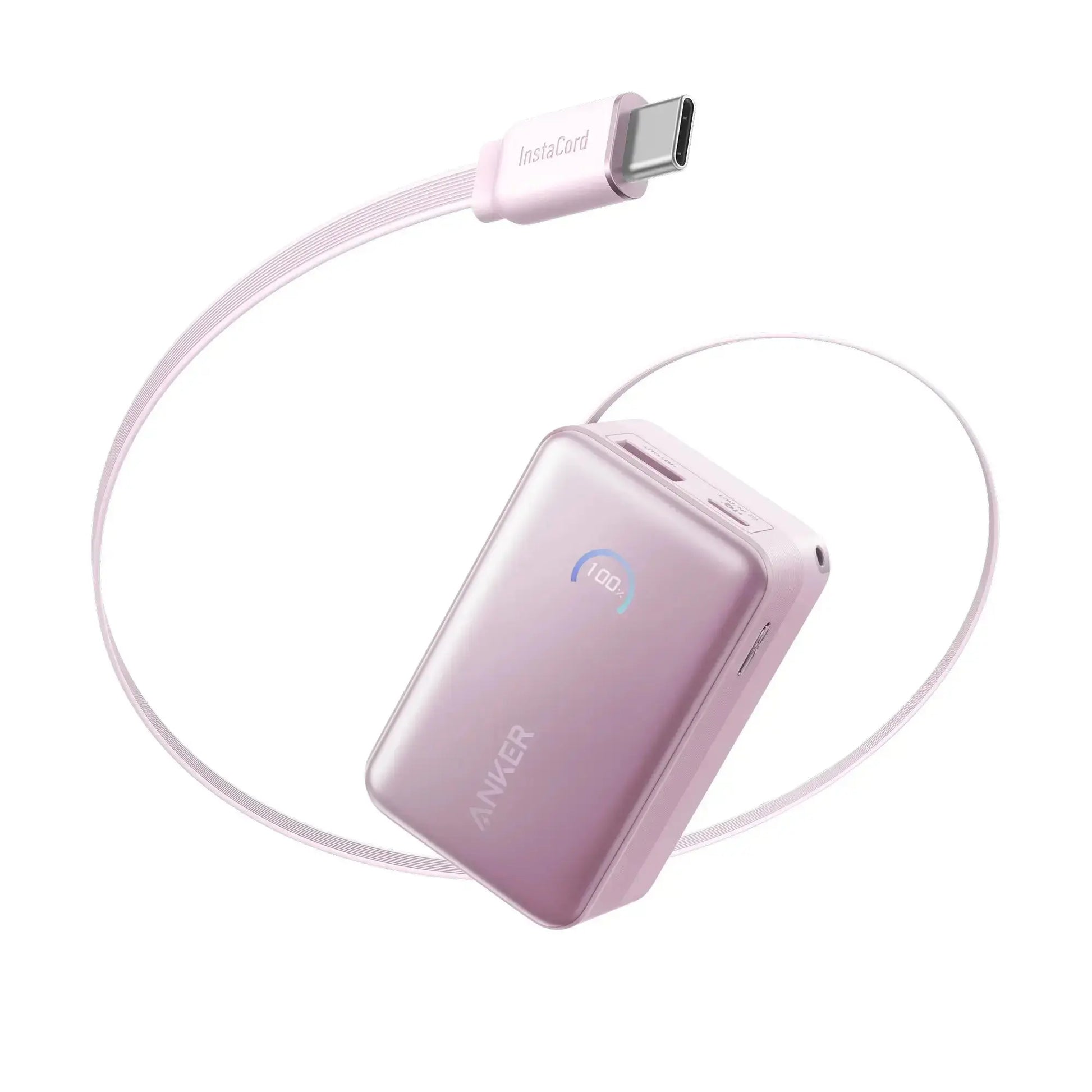 Anker Nano Power Bank 10000mAh 45W with Built-In Retractable USB-C Cable A1638 Tech House Singapore