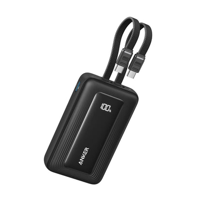 Anker Zolo Power Bank 20000mAh 35W with Built-in Dual USB-C Cables A1681H12 Tech House Singapore
