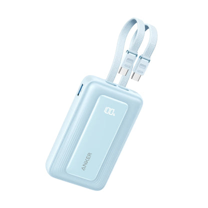 Anker Zolo Power Bank 20000mAh 35W with Built-in Dual USB-C Cables A1681H12 Tech House Singapore