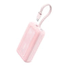 Anker Zolo Power Bank 10000mAh 30W Portable Charger with Built-in USB C Cable A1688 - Pink