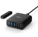 Anker Charger 112W 6 Ports USB C Charger SG 3 Pin Plug USB Charger A2154 Anker