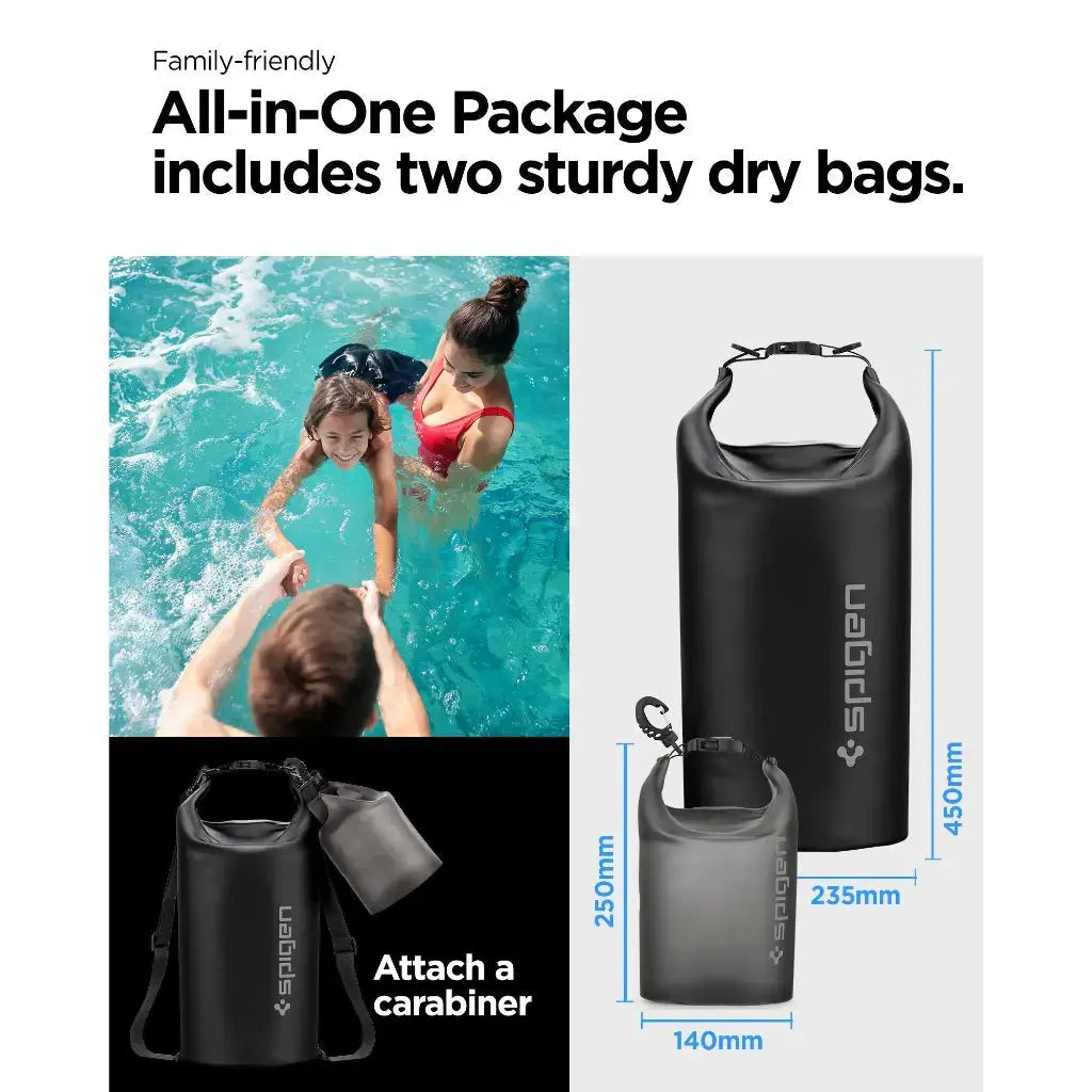 Spigen A630 Waterproof Bag 20L + 2L Bag Universal Set Spigen