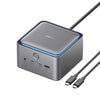 Anker Prime TB5 Docking Station 14-in-1 Charger Thunderbolt 5 Dock, Dual 8K Display, 140W Output and 120Gbps Data Transfer A83B5 - Gray