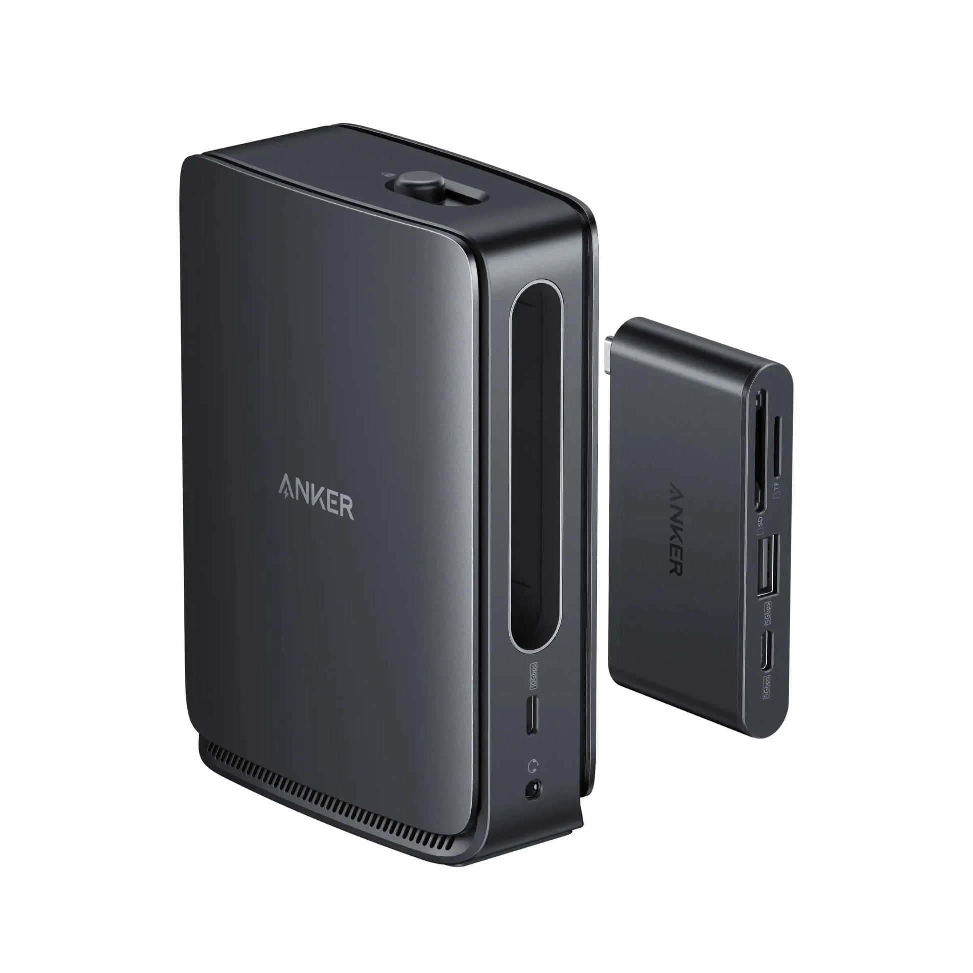 Anker Nano 13-in-1 Docking Station, 4K Triple Display, 100W Fast Charger with Built-In Detachable Hub A83C3 Tech House Singapore