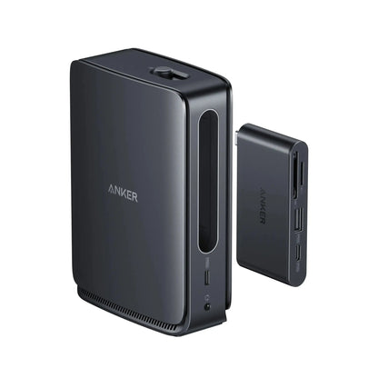 Anker Nano 13-in-1 Docking Station, 4K Triple Display, 100W Fast Charger with Built-In Detachable Hub A83C3 Tech House Singapore