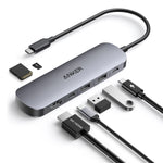 Anker USB C Hub, 7-in-1 Multi-Port USB Adapter for Laptops A83D2 Tech House Singapore