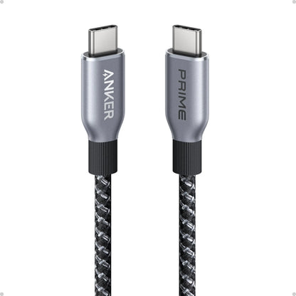 Anker Prime USB C to USB C Cable, 240W Fast Charging Upcycled Braided Nylon Cable A88E2 Tech House Singapore