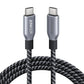 Anker Prime USB C to USB C Cable, 240W Fast Charging 6ft Upcycled Braided Nylon Cable A88E2 - Tech House - Singapore