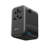 Anker PowerExtend Travel Adapter 65W With USB C Charger A9213 - Black