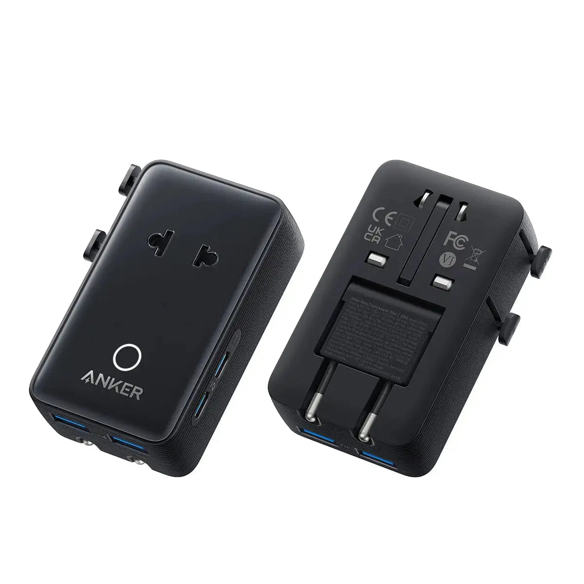 Anker Nano 5-in-1 Travel Adapter 20W USB Charger International Travel Charger A9215 Tech House Singapore