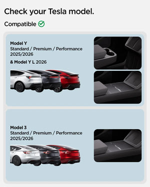 Spigen Tesla Model Y Juniper (2026/2025) / Model Y L / Model 3 Highland Center Console Armrest Cover Spigen Singapore Singapore