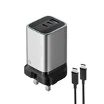 Cuktech 10 Power Charger Mini 120W GaN Charger with USB-C Cable AD1203P-UK Tech House Singapore
