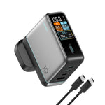Cuktech 10 Super Charger Ultra with Smart Display 120W GaN Charger with USB-C Cable AD1204UK Tech House Singapore