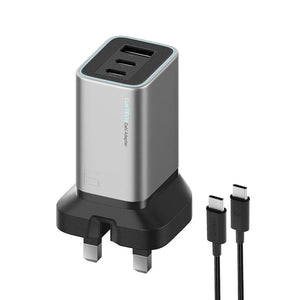 CUKTECH 6 Charger Mini 90W GaN Charger with USB-C Cable AD653-UK Tech House Singapore