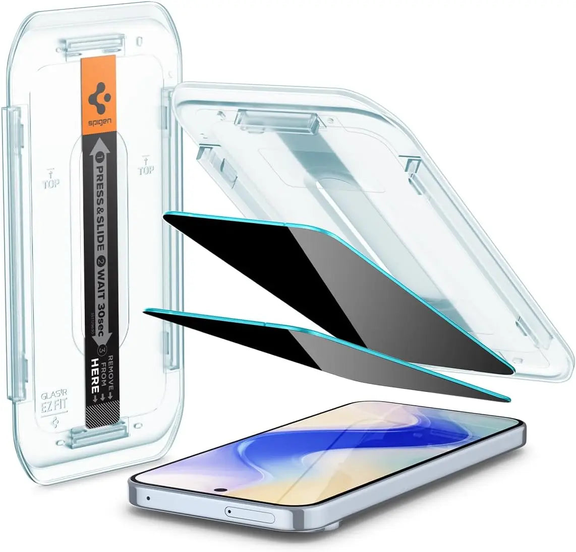 [2 Pack] Spigen Google Pixel 10 Pro / 10 / 9 Pro / 9 Privacy Screen Protector Glas.tR EZ Fit Spigen Singapore Singapore