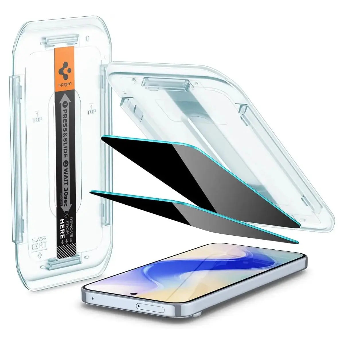 [2 Pack] Spigen Google Pixel 10 Pro / 10 / 9 Pro / 9 Privacy Screen Protector Glas.tR EZ Fit Spigen Singapore Singapore