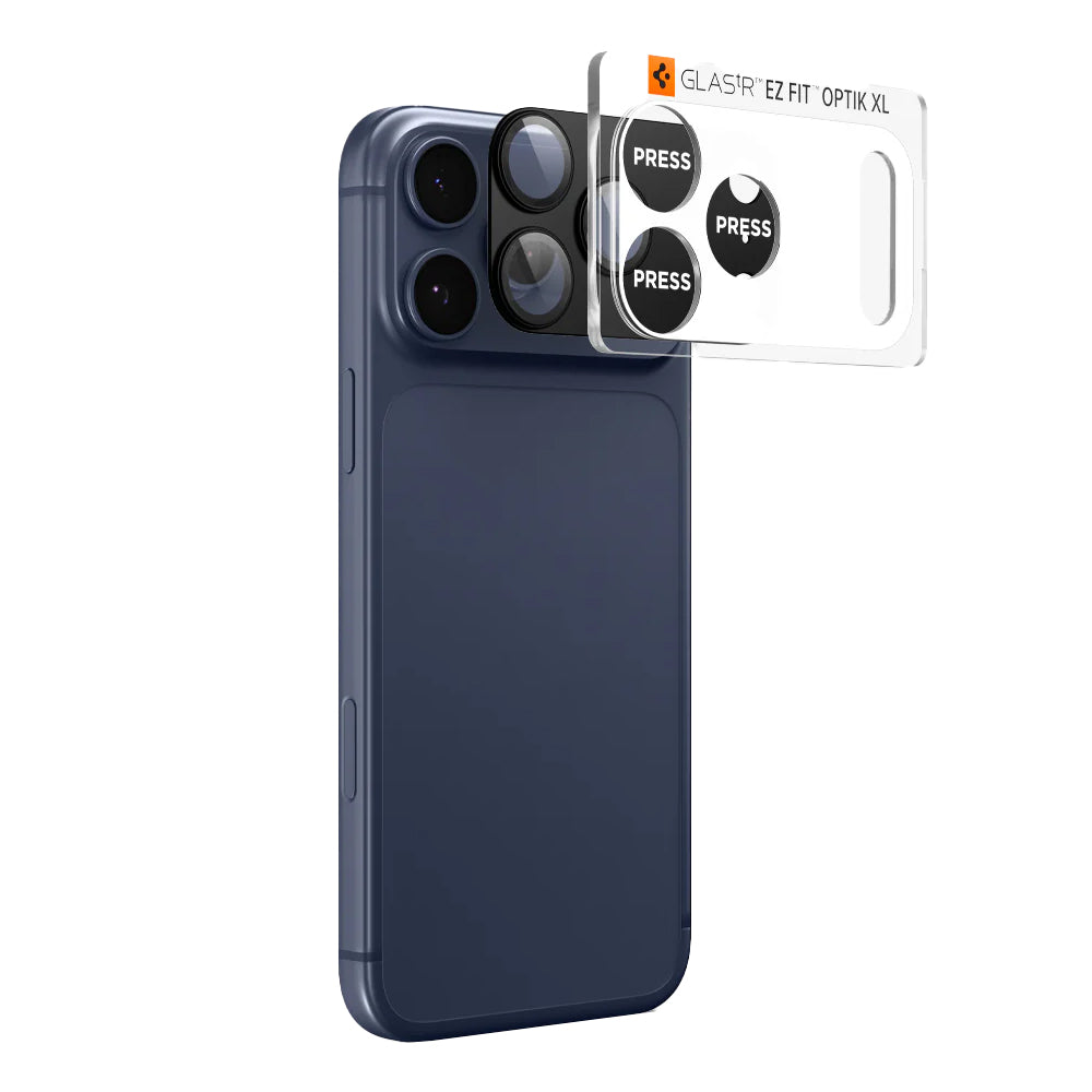 Spigen iPhone 17 Pro Lens Protector Optik Pro XL EZ Fit Spigen Singapore Singapore