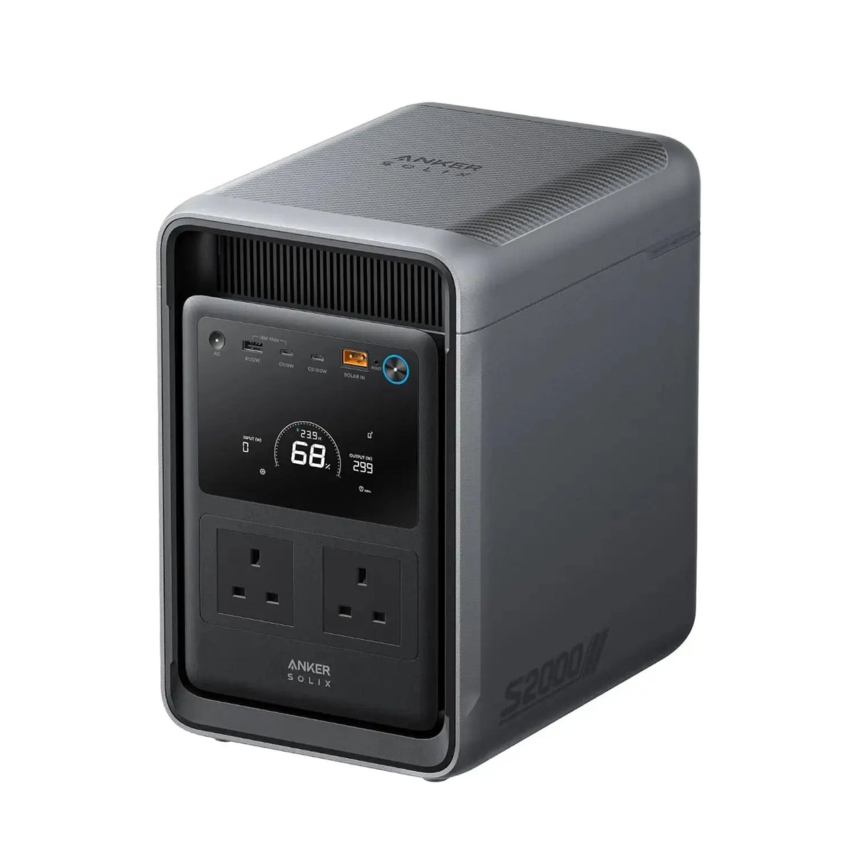 Anker SOLIX S2000 Portable Power Station 2010Wh 1500W (Peak 3000W) 7-Port Most Compact Generator AS220 Tech House Singapore