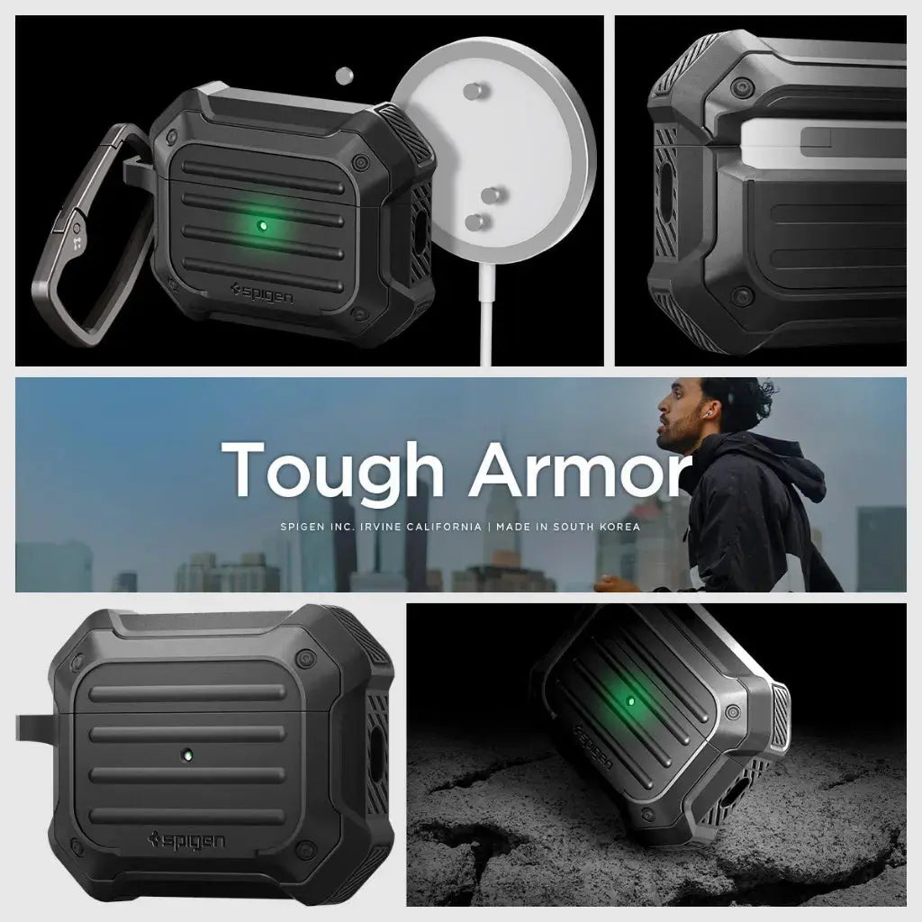 Spigen AirPods Pro 2 Case Tough Armor Magfit Magsafe Case Spigen