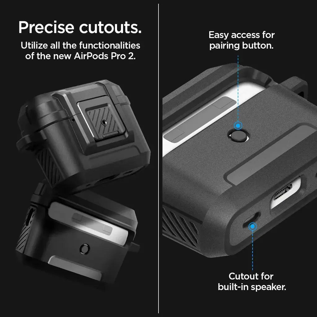 Spigen Apple AirPods Pro 2 Case Lock Fit Spigen