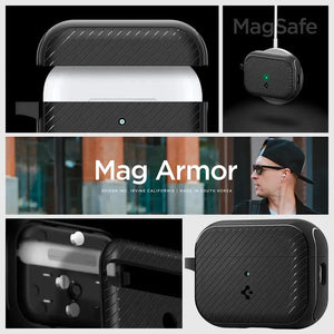 Spigen Apple AirPods Pro 2 Case Mag Armor Magfit Magsafe Case Spigen