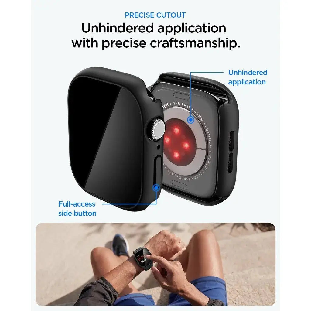 Spigen Apple Watch Case Series 11/10 (46mm) Thin Fit 360 Spigen Singapore Singapore
