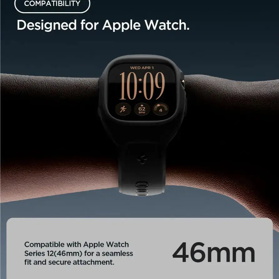 Spigen Apple Watch Series 12 Case (46mm) Liquid Air Pro With Watch Band Spigen Singapore Singapore