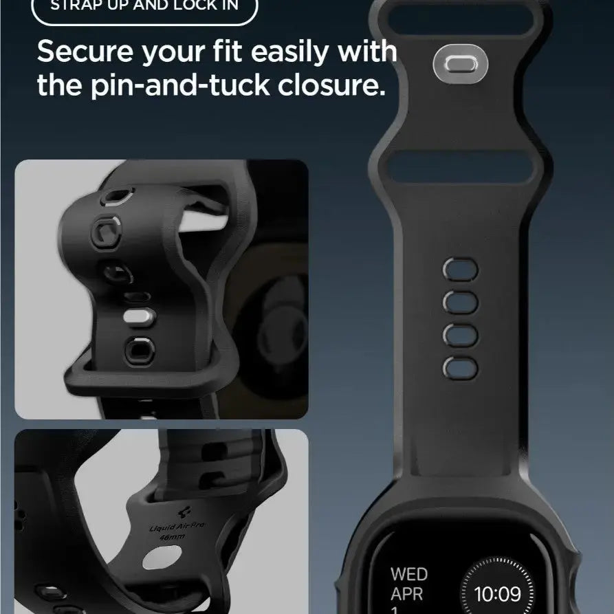 Spigen Apple Watch Series 12 Case (46mm) Liquid Air Pro With Watch Band Spigen Singapore Singapore