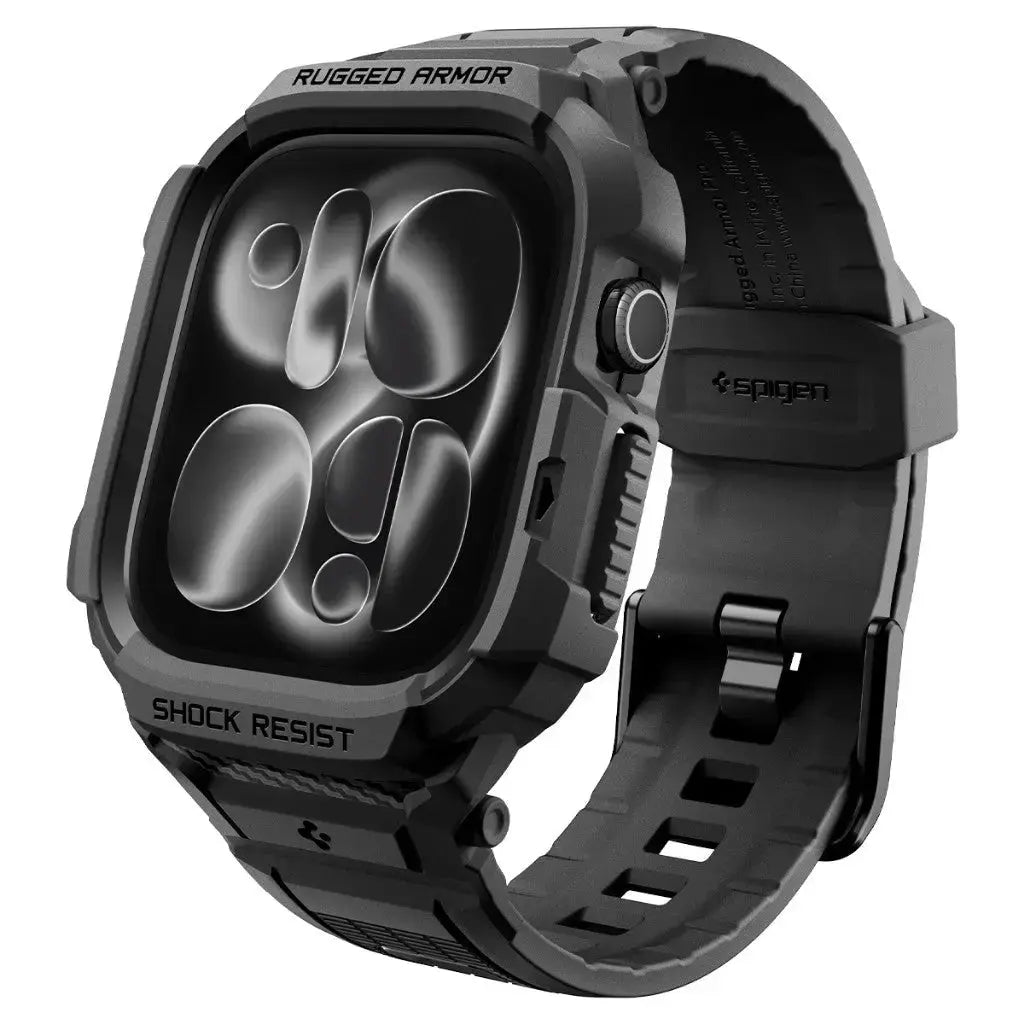 Spigen Apple Watch Series 12 Case (46mm) Rugged Armor Pro with Strap Spigen Singapore Singapore