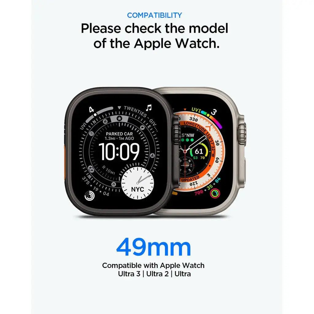 Spigen Apple Watch Ultra 3 / 2 / 1 (49mm) Case Liquid Air Pro with Strap Spigen Singapore Singapore