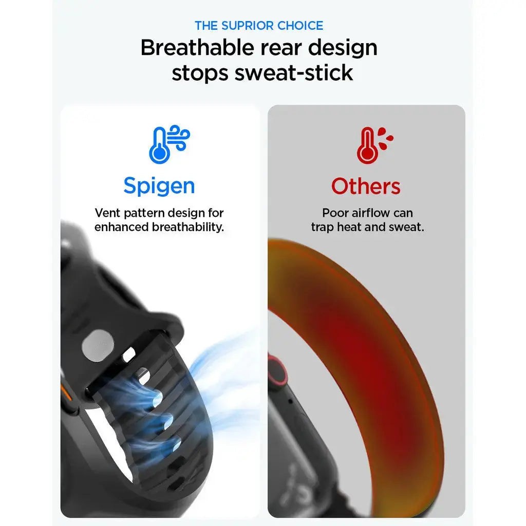 Spigen Apple Watch Ultra 3 / 2 / 1 (49mm) Case Liquid Air Pro with Strap Spigen Singapore Singapore
