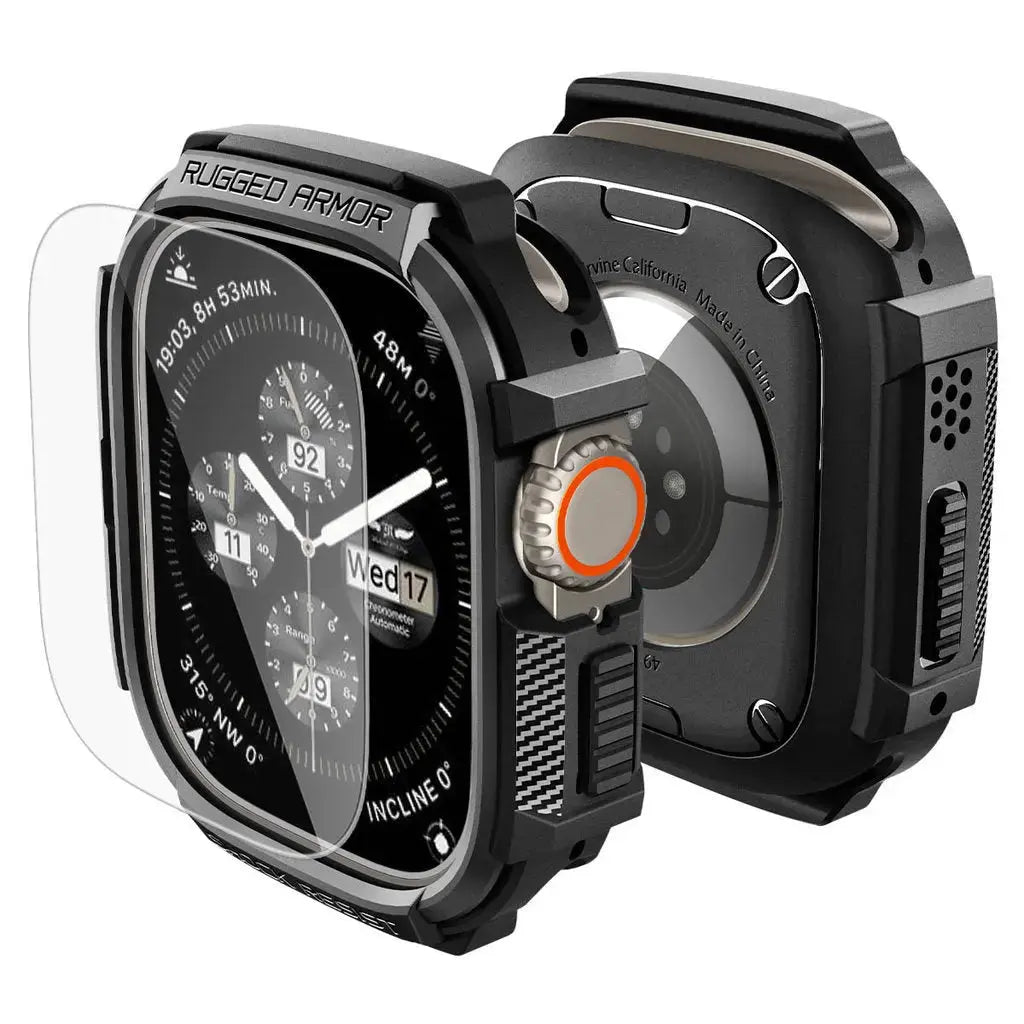 Spigen Apple Watch Ultra 3 / 2 / 1 (49mm) Case Rugged Armor + Screen Protector Spigen Singapore Singapore