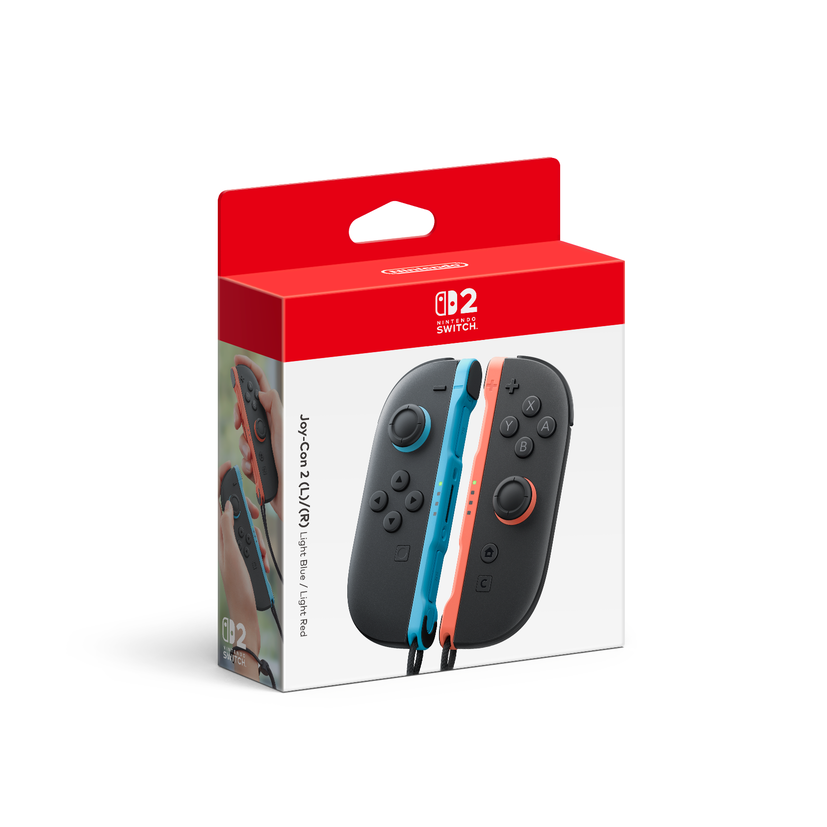 Nintendo Switch 2 Joy-Con 2 (Light Blue / Light Red) Tech House Singapore