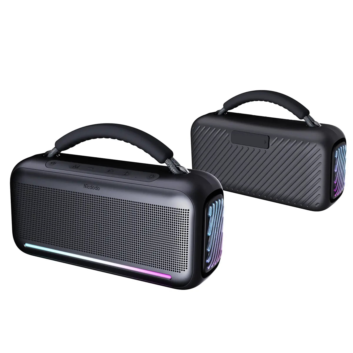 Mcdodo ZENO BoomBox 2 Portable Wireless Speaker Powerful Bass with RGB Light BS-8980 Tech House Singapore